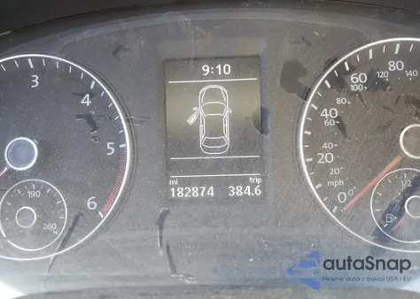 2013 Volkswagen Passat 2.0L Tdi Se из США, поврежденный, VIN 1VWBN7A39DC129965